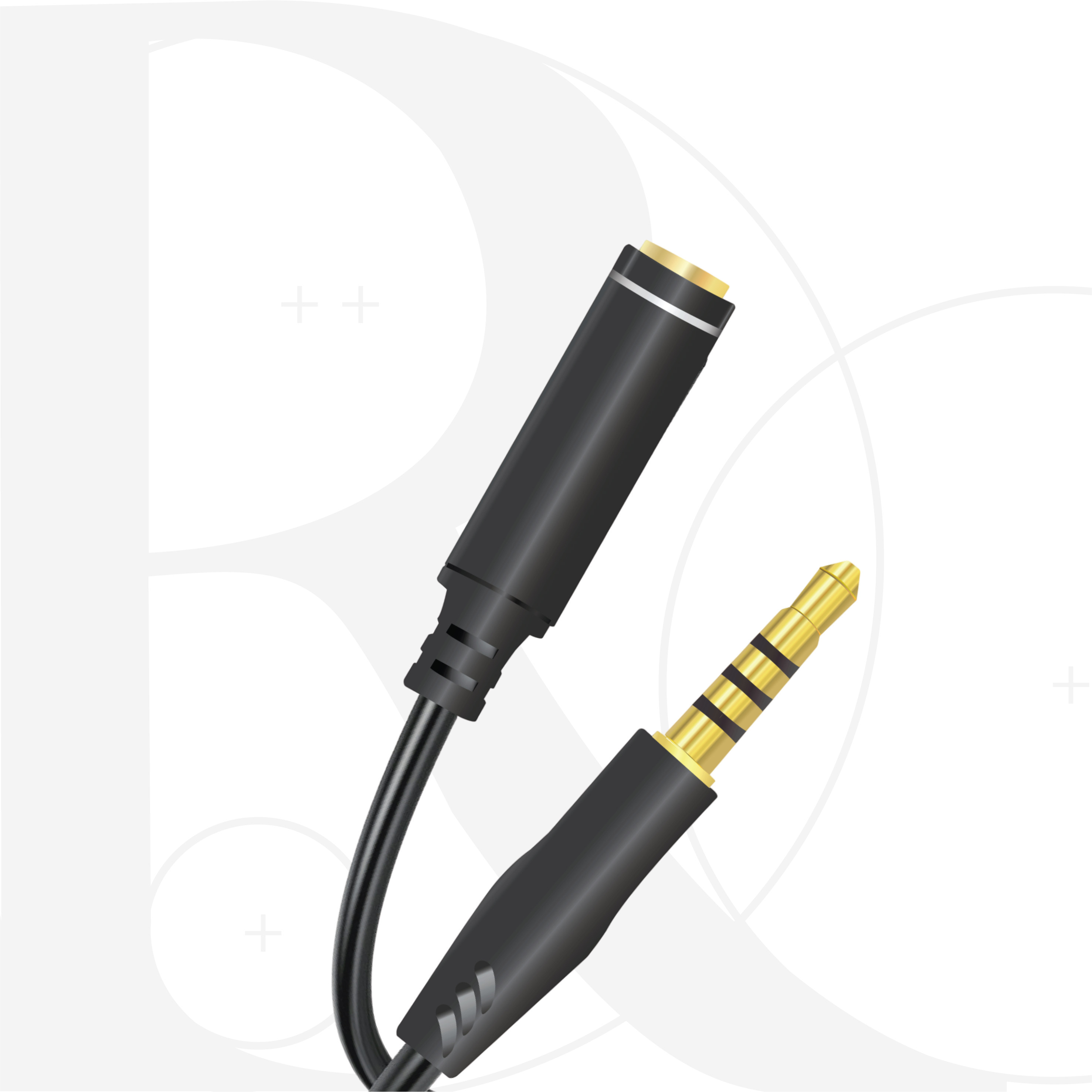 CE-O1 Male to Female Audio Extension Cable